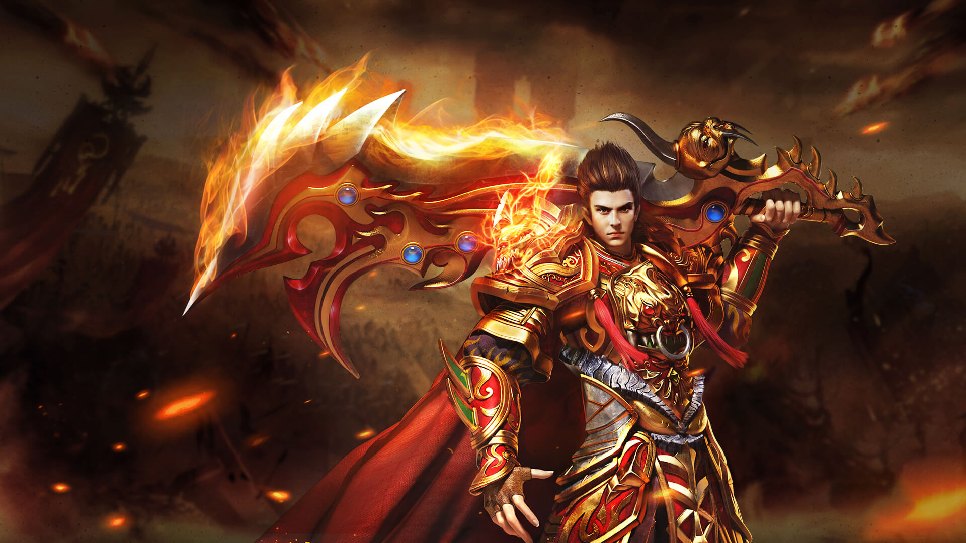 冰雪传奇原始火龙